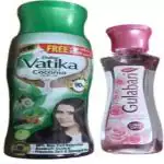 Dabur Vatika Enriched Coconut Hair Oil 75 ml (Free Gulabari Premium Rose Water 30 ml) 1's