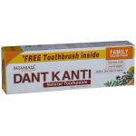 Patanjali Dant Kanti Natural Toothpaste 200 gm + Free 100 gm + Free Toothbrush 1's