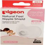 Pigeon Natural Feel Nipple Shield (16 - 20 mm Size 3) 2's