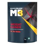 MuscleBlaze Weight Gainer Powder - Chocolate (Pouch) 1 kg