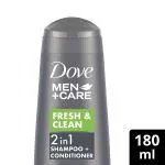 Dove Men+Care Fresh & Clean 2in1 Shampoo+Conditioner 180 ml