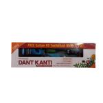 Patanjali Dant Kanti Natural Toothpaste 200 gm + 100 gm + Free Carbon HD Toothbrush