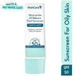 Wishcare Niacinamide Oil Balance Sunscreen SPF 50 PA++++ Light and Matte Sunscreen for Oily Skin 50 gm