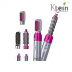 Ktein 5 In 1 Hot Air Styler A Versatile Hair Dryer Comb and Styling Tool for Curly Hair, Straightening, Curling, Drying, Combing, Scalp Massage 1's
