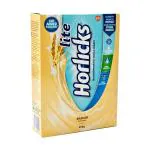 Horlicks Lite No Added Sugar Powder - Badam Flavour 450 gm (Refill Pack)