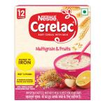 Nestle Cerelac Stage 4 (12 Months+) Powder 300 gm- Multigrain & Fruits (Refill Pack)