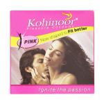 Durex Kohinoor Pink Pleasure Condoms 3's