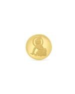 Reliance Jewels 999 Bal Gopal Round Gold Coin 1 g