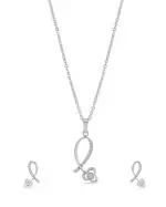 Reliance Jewels 925 Silver Necklace Set 5.18 g