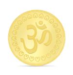 Reliance Jewels 999 OM Round Gold Coin 4 g