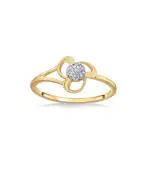 Reliance Jewels 14KT Yellow Gold Diamond Ring