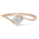 Reliance Jewels 14KT Rose Gold Diamond Ring