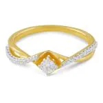 Reliance Jewels 14KT Yellow Gold Diamond Ring