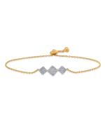 Reliance Jewels 14KT Diamond Bracelet 2.316 g