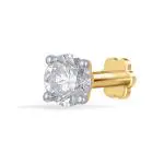 Reliance Jewels 18KT Diamond Nose Pin 0.274 g