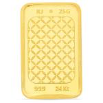 Reliance Jewels 24 KT (999) RJ Gold Bar 25 g