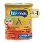 Enfagrow Nutritional Milk Powder A+ Stage 4 (2+ Years) - Chocolate Flavour 400 gm (Tin)