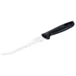 Crystal Pointed End Black Stainless Steel Knife 25 cm
