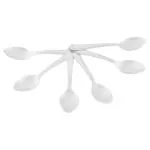 Crystal Stainless Steel Baby Spoon (Set of 6)