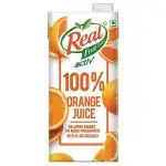 Real Active 100% Orange Juice 1 L