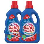 Wipro Safewash Liquid Detergent 1 Kg (Buy 1 Get 1)
