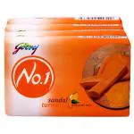 Godrej No.1 Sandal Turmeric Soap 45 g (Pack of 4)
