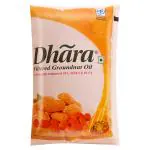 Dhara Filtered Groundnut Oil 1 L (Pouch)