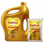 Saffola Gold Blended Oil 5 L Can plus 1 L Free