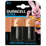 Duracell Ultra D2 Alkaline Batteries 1.5 V (Pack of 2)