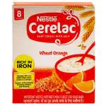 Cerelac Baby Cereal with Milk, Wheat & Orange (8 to 12 months) 300 g