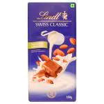 Lindt Swiss Classic Roasted Almonds Milk Chocolate 100 g