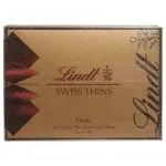 Lindt Swiss Thins Dark Chocolate 125 g