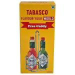 Tabasco Pepper Sauce Combo Pack With Free Caddy 120 ml