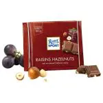 Ritter Sport Raisins Hazelnuts Chocolate 100 g