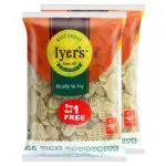 Iyer's Rice Wafers Papad 140 g (Buy 1 Get 1 Free)