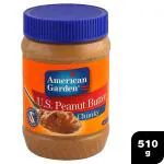 American Garden Chunky Peanut Butter 510 g