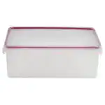 Princeware Click N Seal Transparent Rectangular Plastic Container 3 L