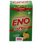 Eno Lemon Flavour Fruit Salt 5 g (Pack of 6)