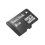 Sandisk 8 GB microSDHC Memory Card