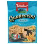 Loacker Quadrattini Vanilla Wafer Cookies 250 g
