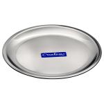 Neelam Premium Stainless Steel China Plate 18 cm