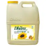 Dhara Nourish Vit A E Refined Sunflower Oil 15 L