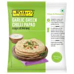 Mother's Recipe Garlic Green Chilli Papad 180 g
