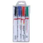 Camlin White Board Assorted Colour Marker Pen (Pack of 4) - Design / Colour may vary