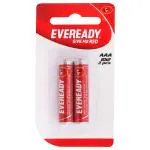 Eveready Red 1012 Carbon Zinc AAA Battery (Pack of 2)