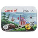 Camlin Assorted Plastic Poster Colours 10 ml (6 Shades) - Design / Colour may vary