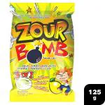 Zour Bomb Lemon Sherbet Candy 125 g