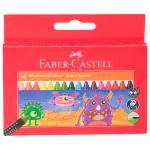 Faber Castell Multicolor Wax Crayons 75 mm 16 pcs (Design/colour may vary)