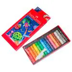 Faber Castell 15 Oil Pastels and 1 Scratch Tool - Design / Colour may vary