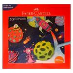 Faber Castell Oil Pastels (Pack of 50) - Design/colour may vary